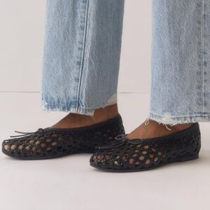 🌸 Anthropologie PILCRO Woven Ballet Flats